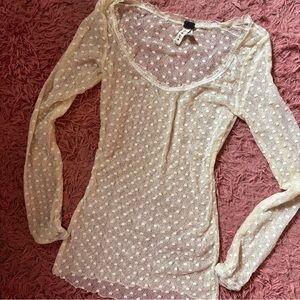 Free people We the people lace top